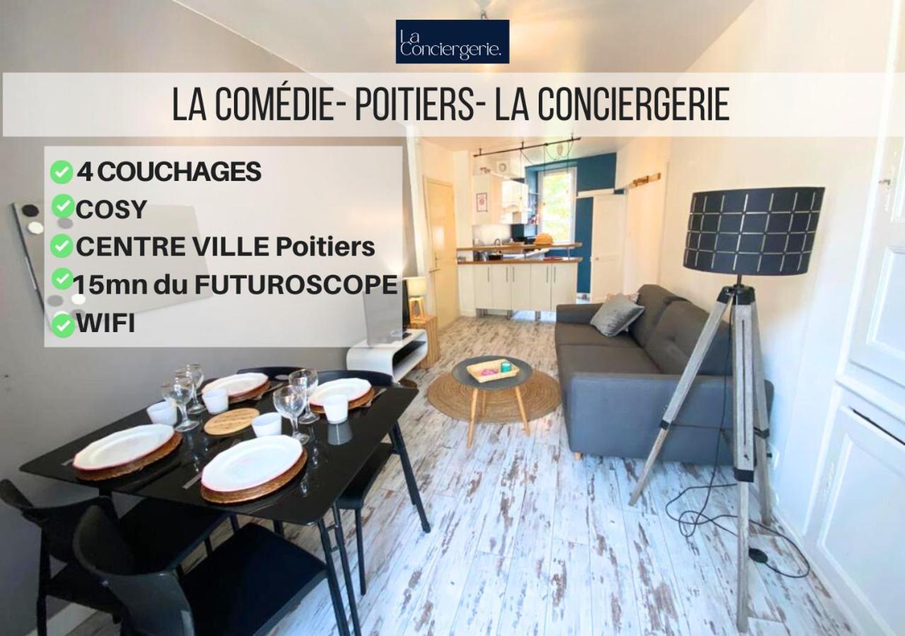 Апартаменти La Comedie - Poitiers Centre - La Conciergerie. Екстер'єр фото